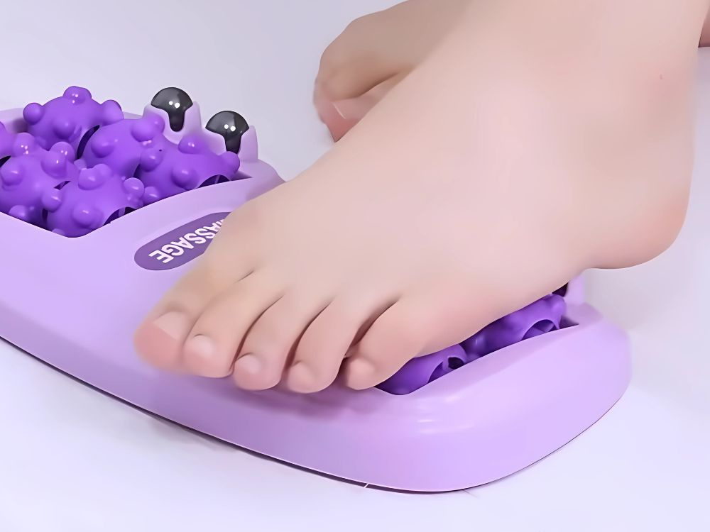 Jedinečný masážny valček na nohy